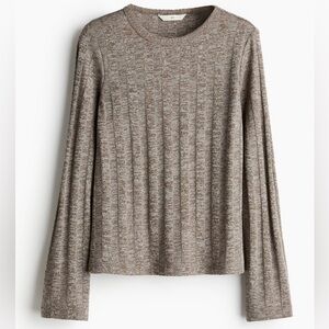 EUC - Women’s H&M Rib-Knit Sweater - Brown - Size Small